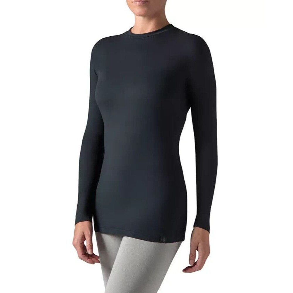 Heat Holders Lite Women's X-Warm Thermal Base Layer Top Black Size Large